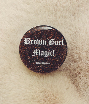 Brown Gurl Magic Pop Socket