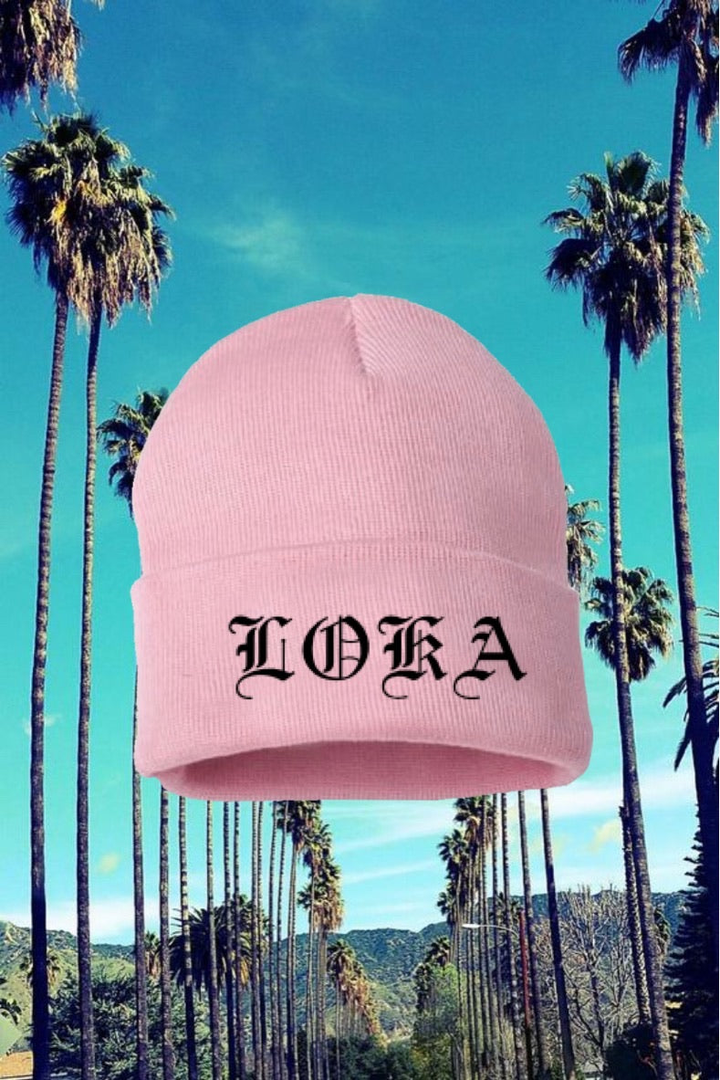 Pink Loka Beanie