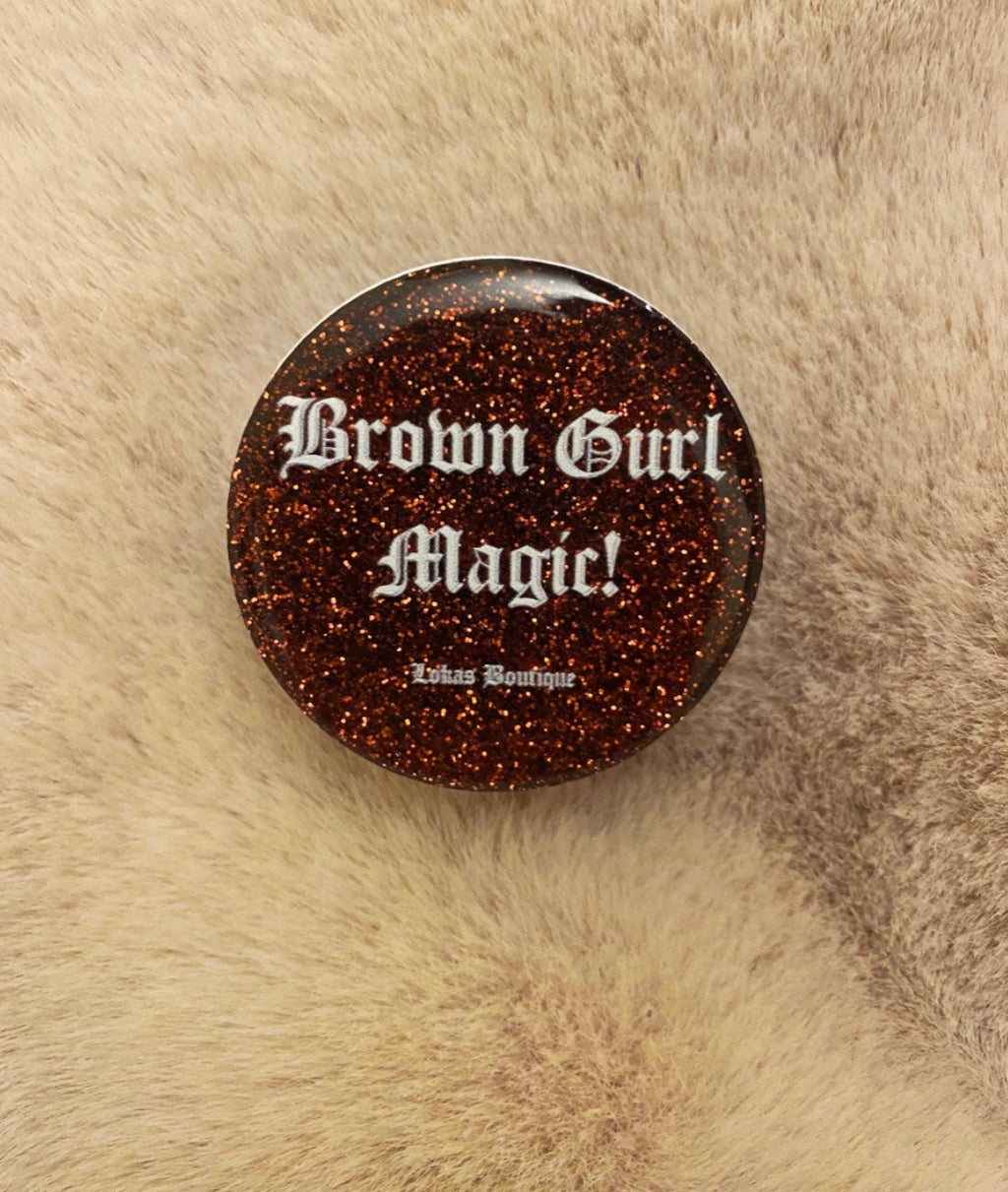 Brown Gurl Magic Pop Socket